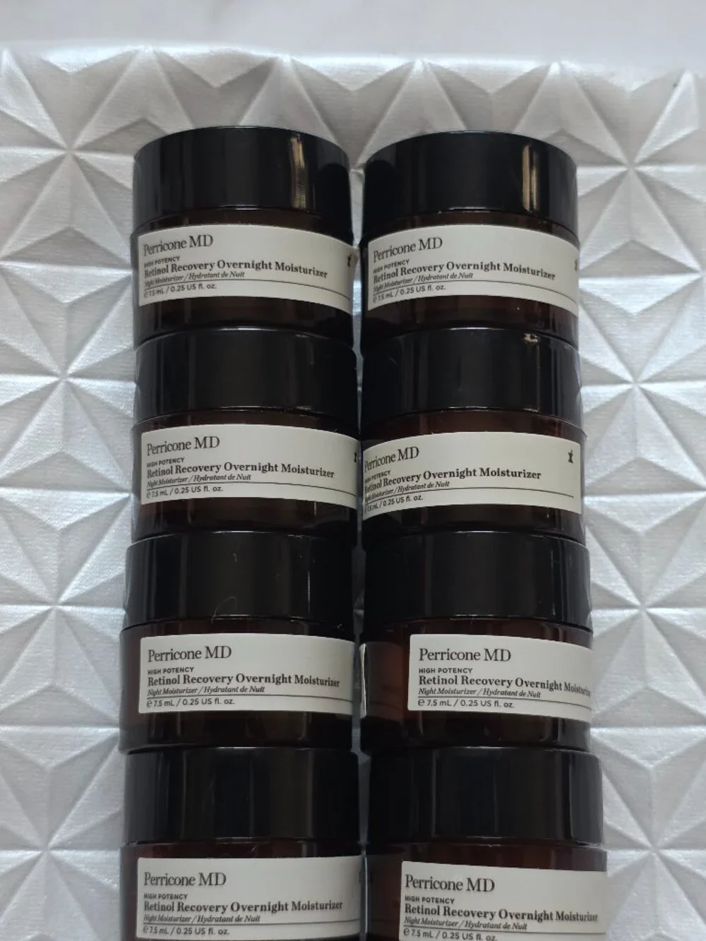10 x Perricone MD RETINOL RECOVERY OVERNIGHT Moisturizers (0.25 oz. each)